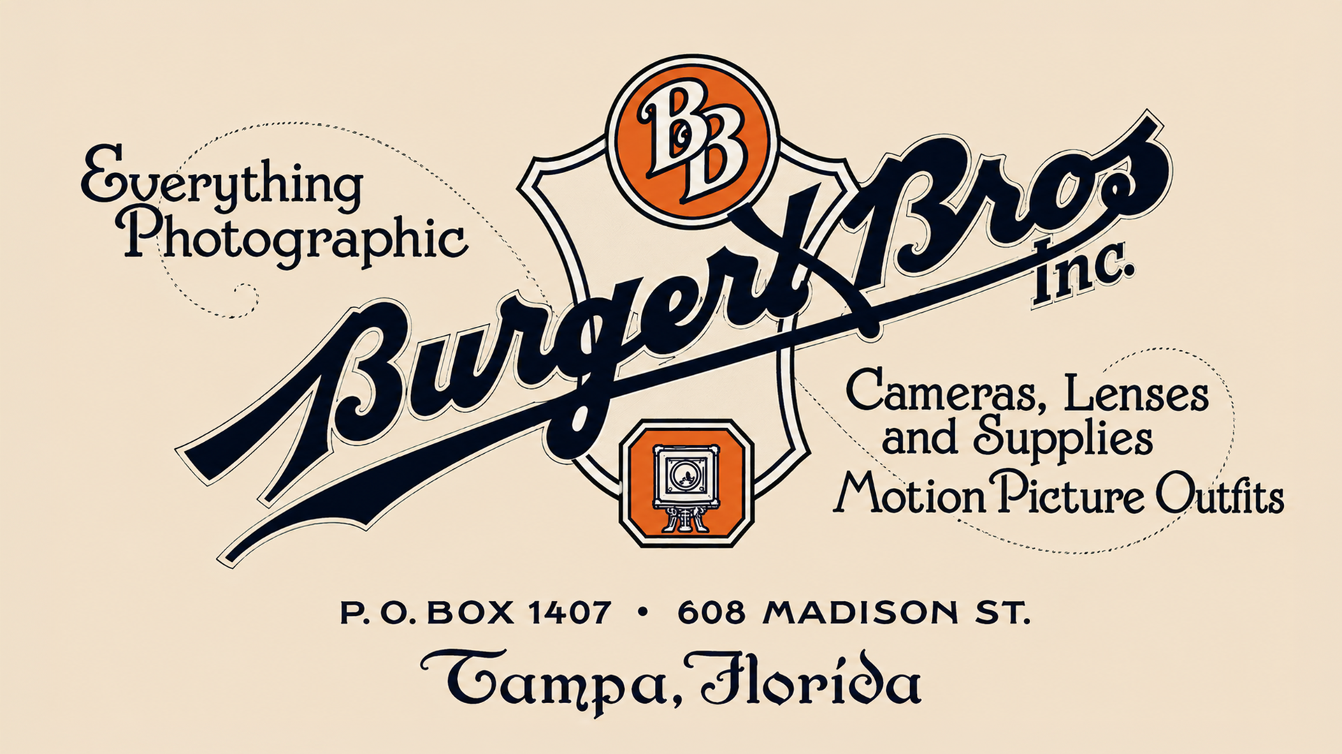 The Burgert Brothers studio at 1515 Seventh Avenue in Ybor City